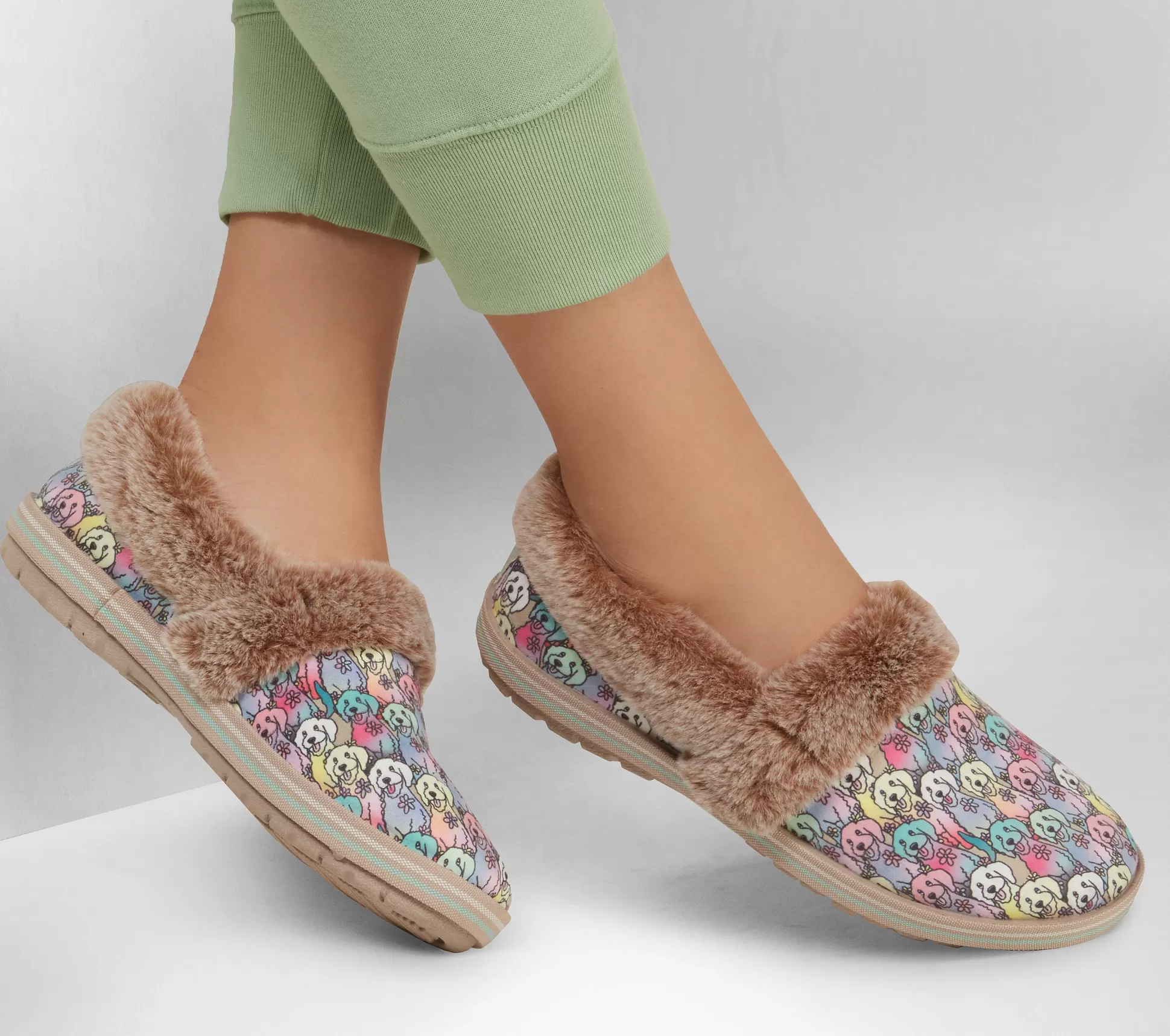Cheap SKECHERS Bobs Too Cozy - Winter Howl