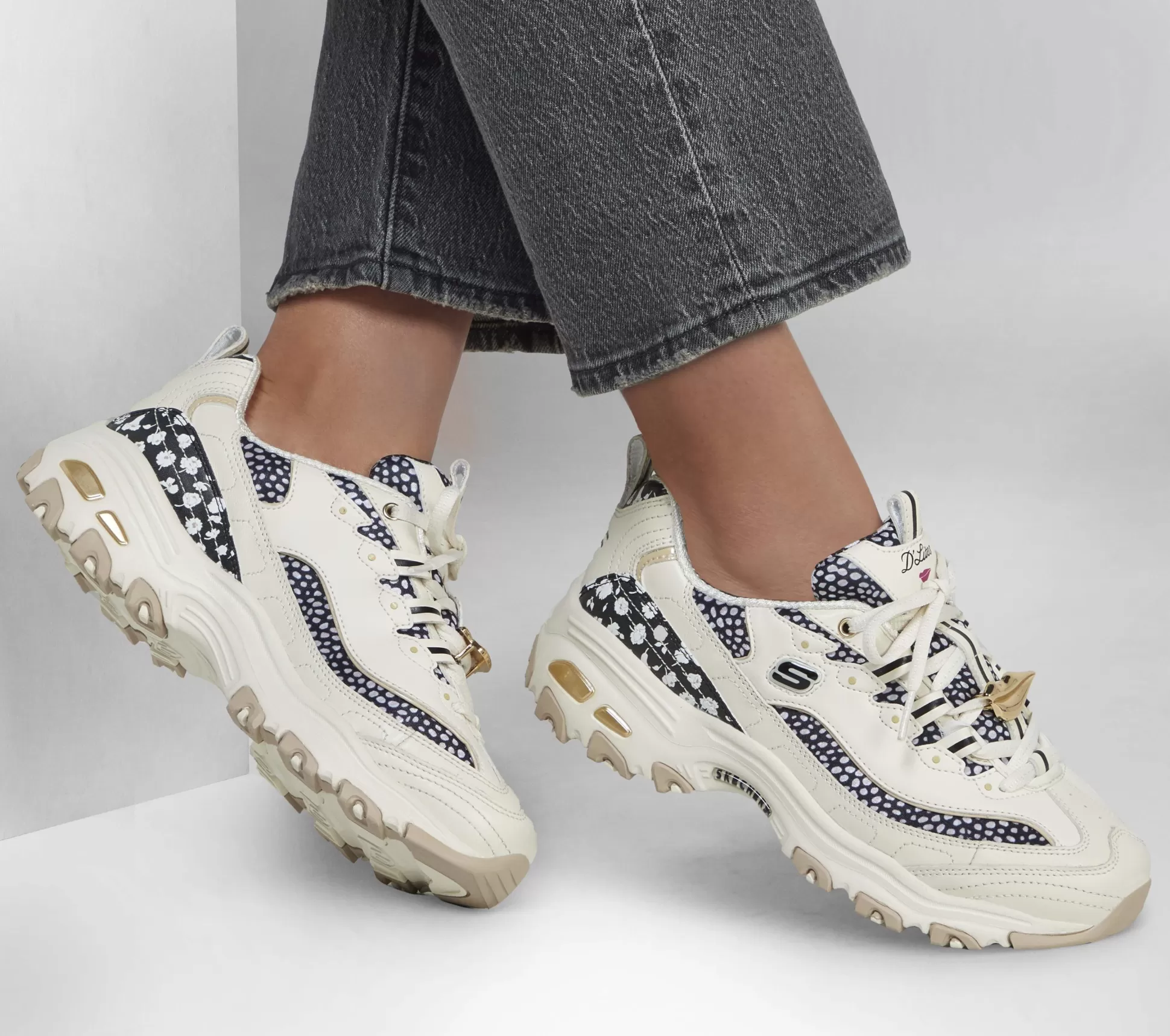 Fashion SKECHERS Dvf: D'Lites - Floral Breeze