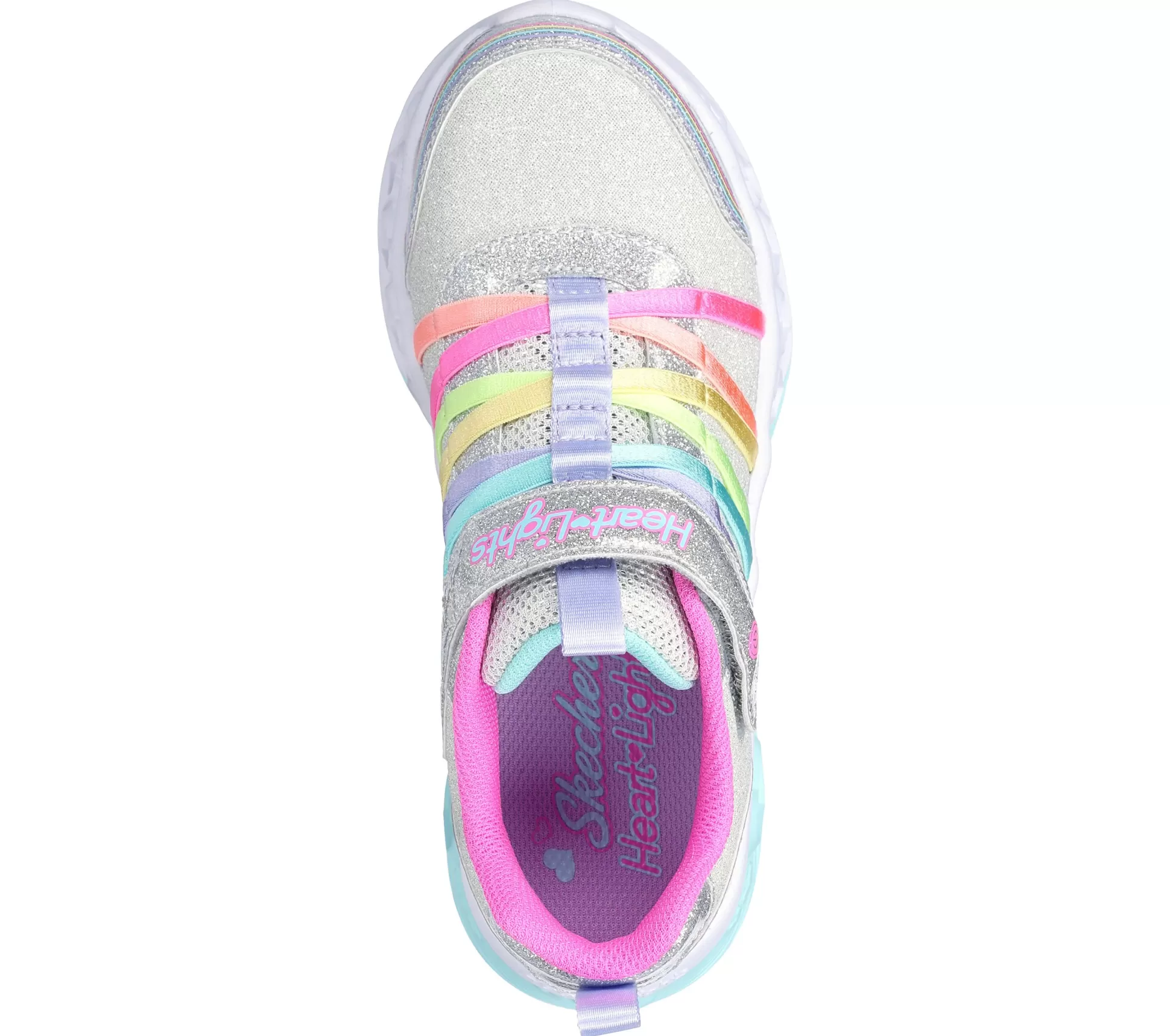 Best SKECHERS Flutter Heart Lights - Rainbow Bestie