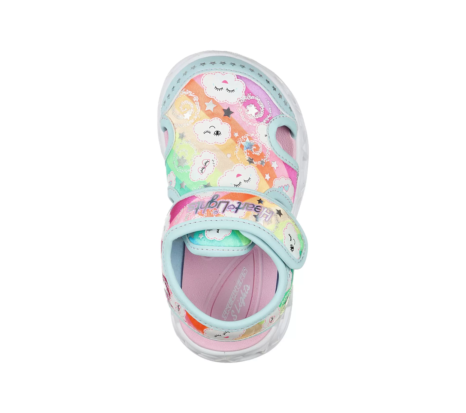 Cheap SKECHERS Heart Lights Sandal - Cutie Clouds