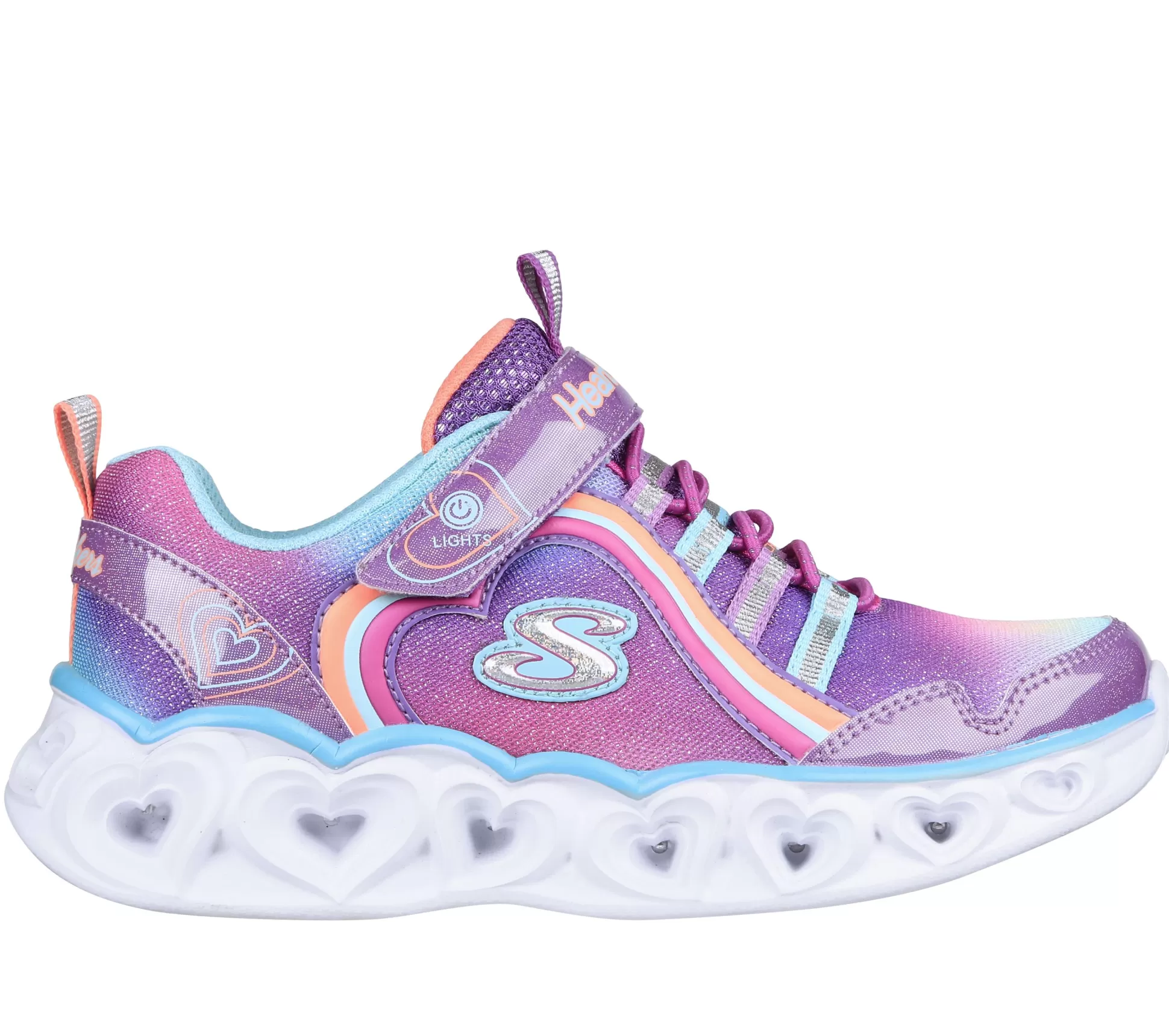 Fashion SKECHERS S Lights: Heart Lights - Rainbow Lux