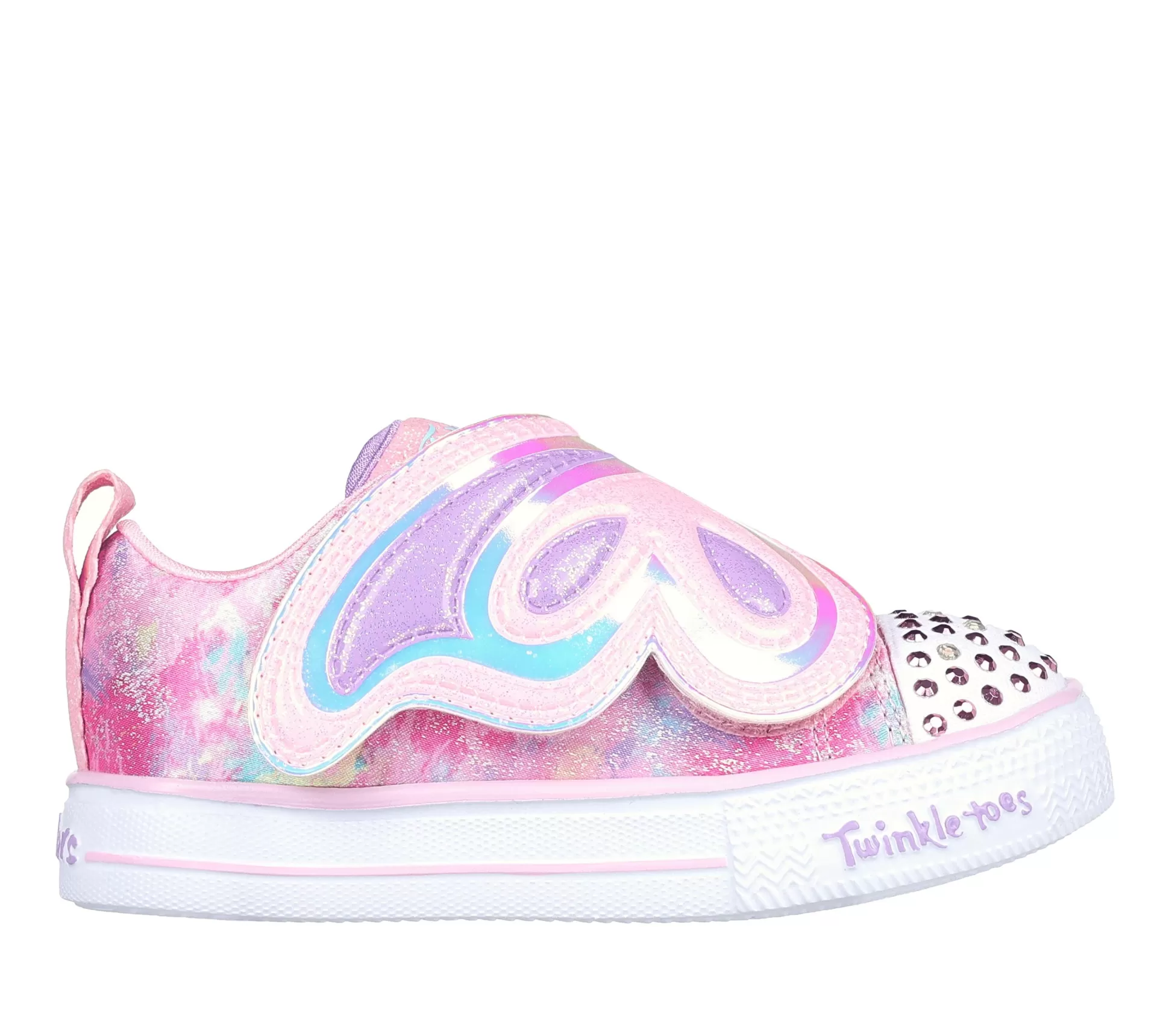 Store SKECHERS Twinkle Toes: Shuffle Lite - Butterfly Swirl